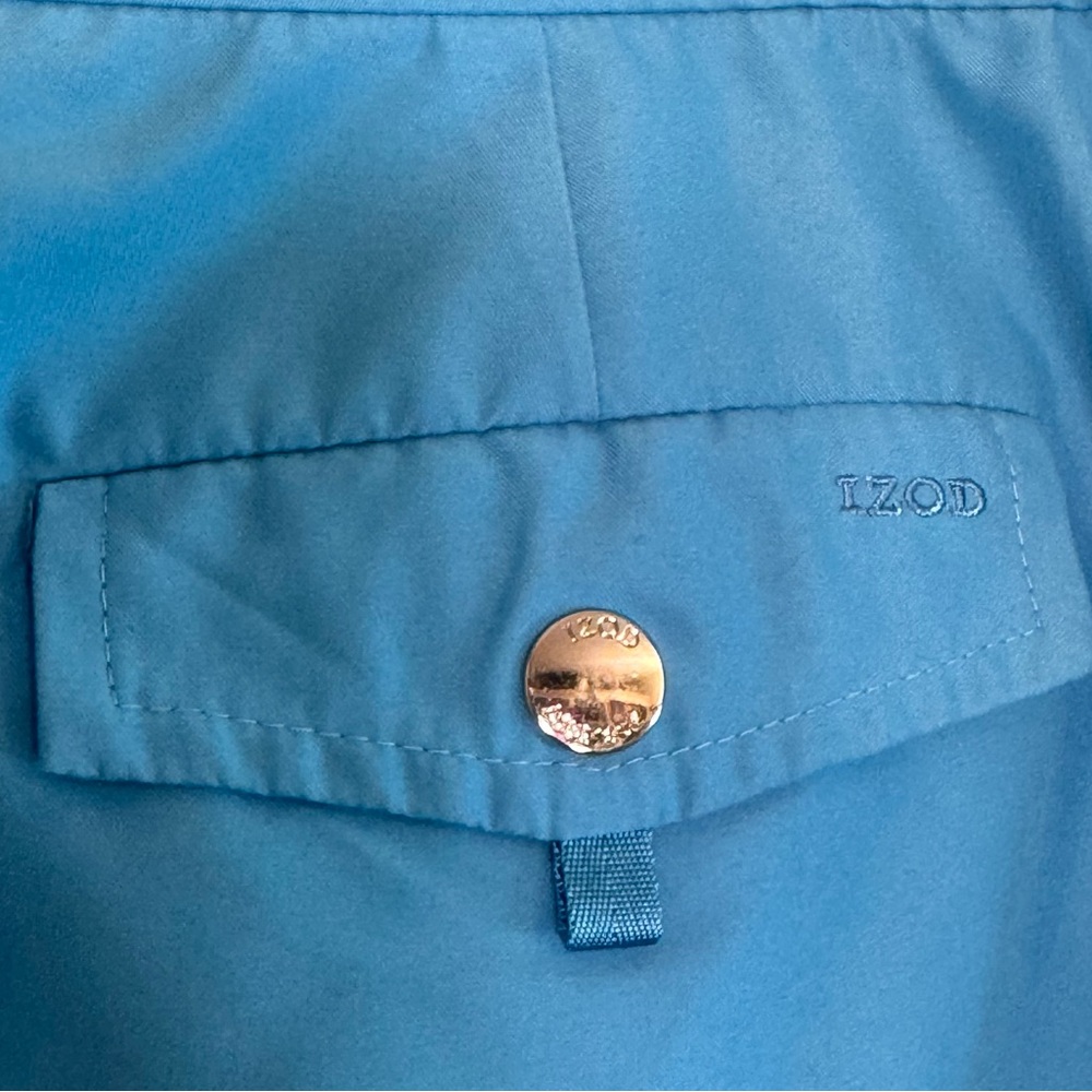 Blue Izod Cool FX Golf Skirt Shorts - Picture 4 of 13